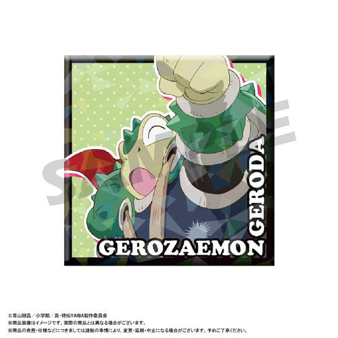 『真・侍伝YAIBA』スクエアホロ缶バッジ【BOX】